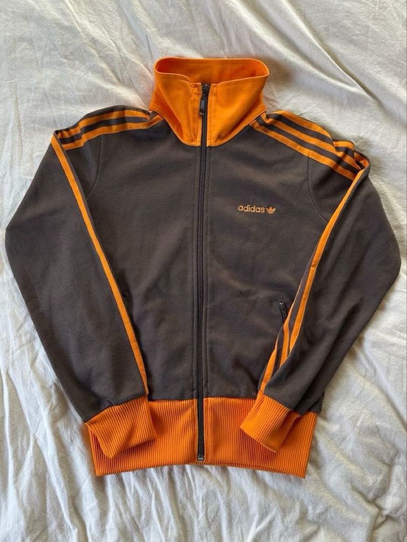 adidas 00s トラックジャケット 黒タグ 万国旗タグ　ジャージ