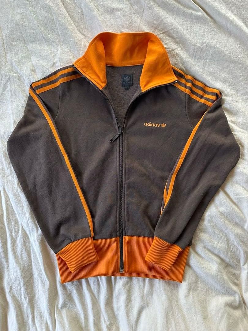 adidas 00s トラックジャケット 黒タグ 万国旗タグ　ジャージ