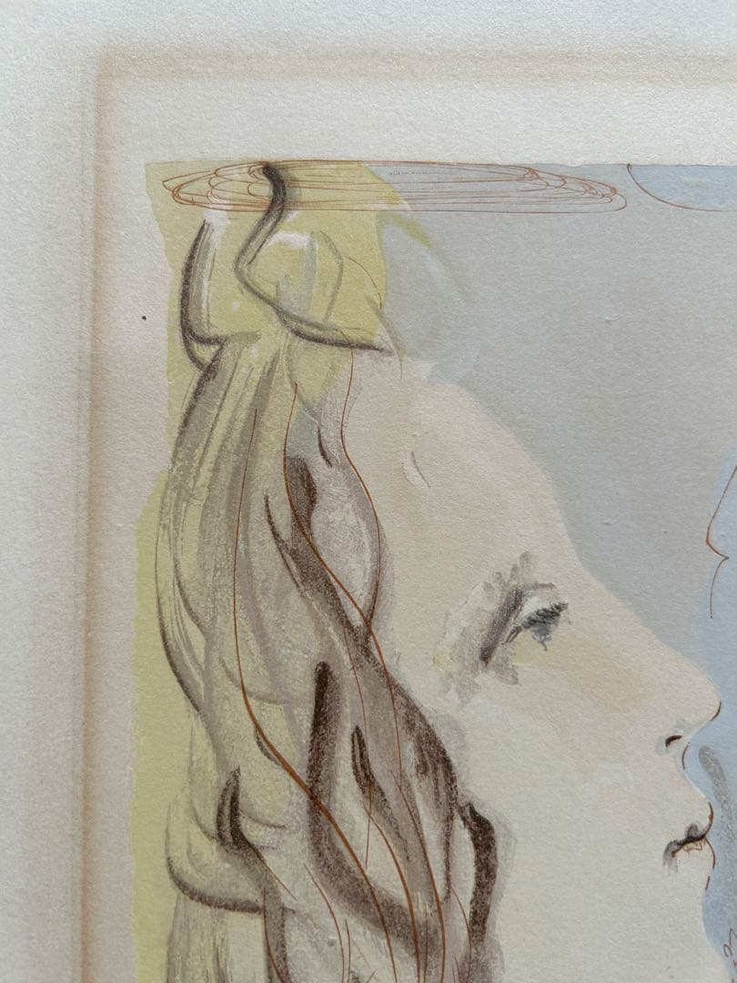 ベアトリーチェ最高の美に輝く　サルバドール・ダリリトグラフ