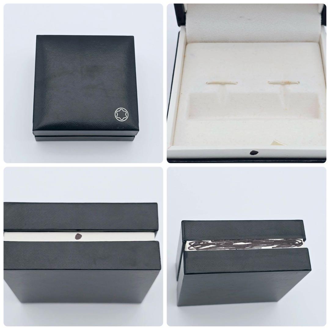 美品 ★MONTBLANC★ カフリンクス カフス オーバル シルバー ホワイト