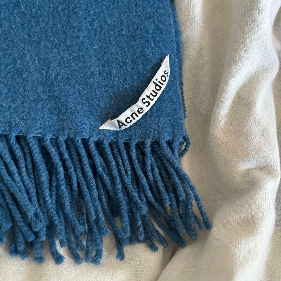 Acne Studious アクネススタディオス　ストール　マフラー　無地
