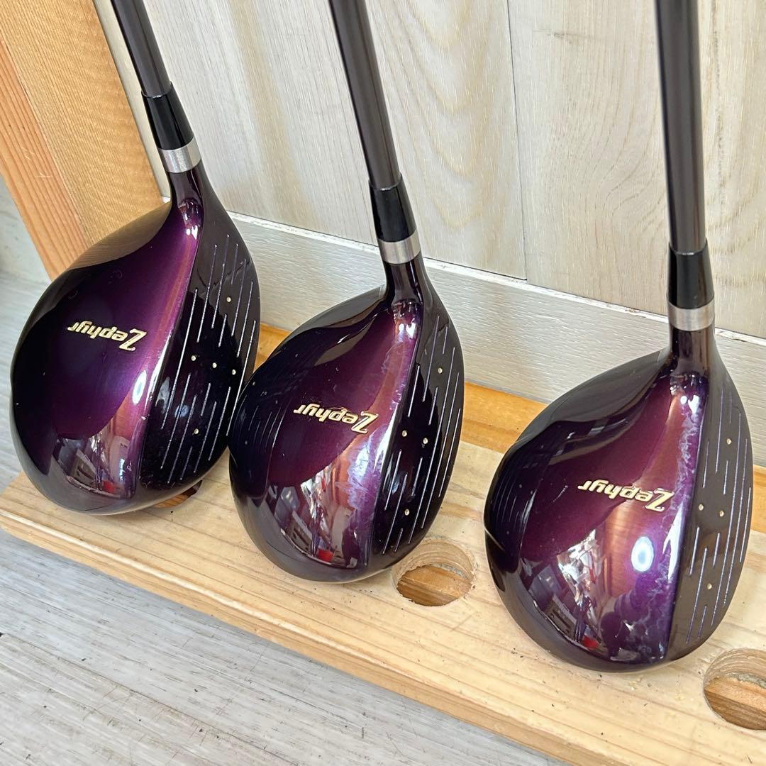 【レディース右】ミズノ ゼファー 260RV レディースゴルフセット 71201