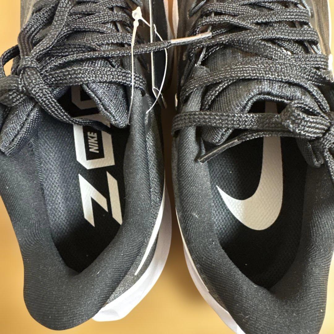【新品】Nike Air Zoom ペガサス 39 ブラック/ホワイト 24.5