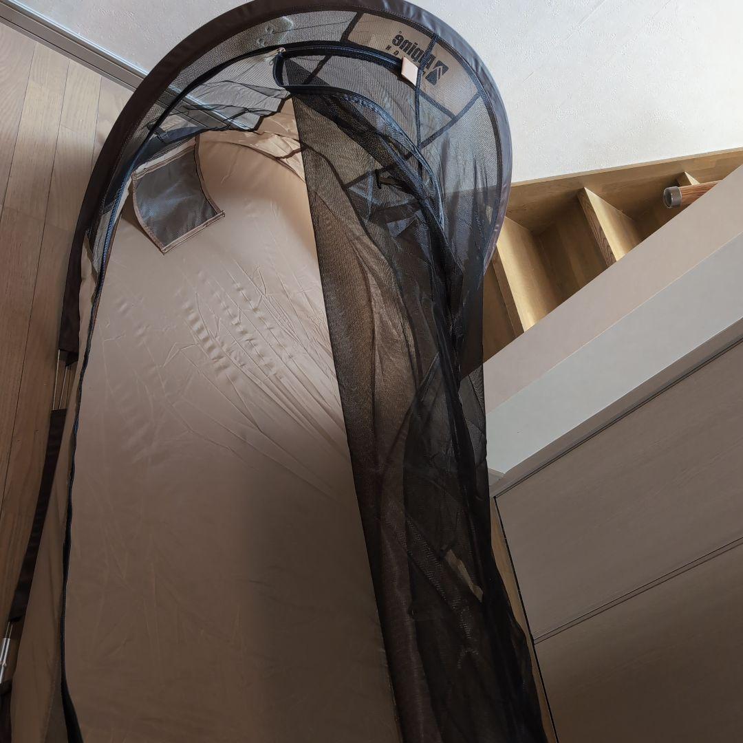 1人用テント【未使用品】　ポップアップシェルター　折りたたみ