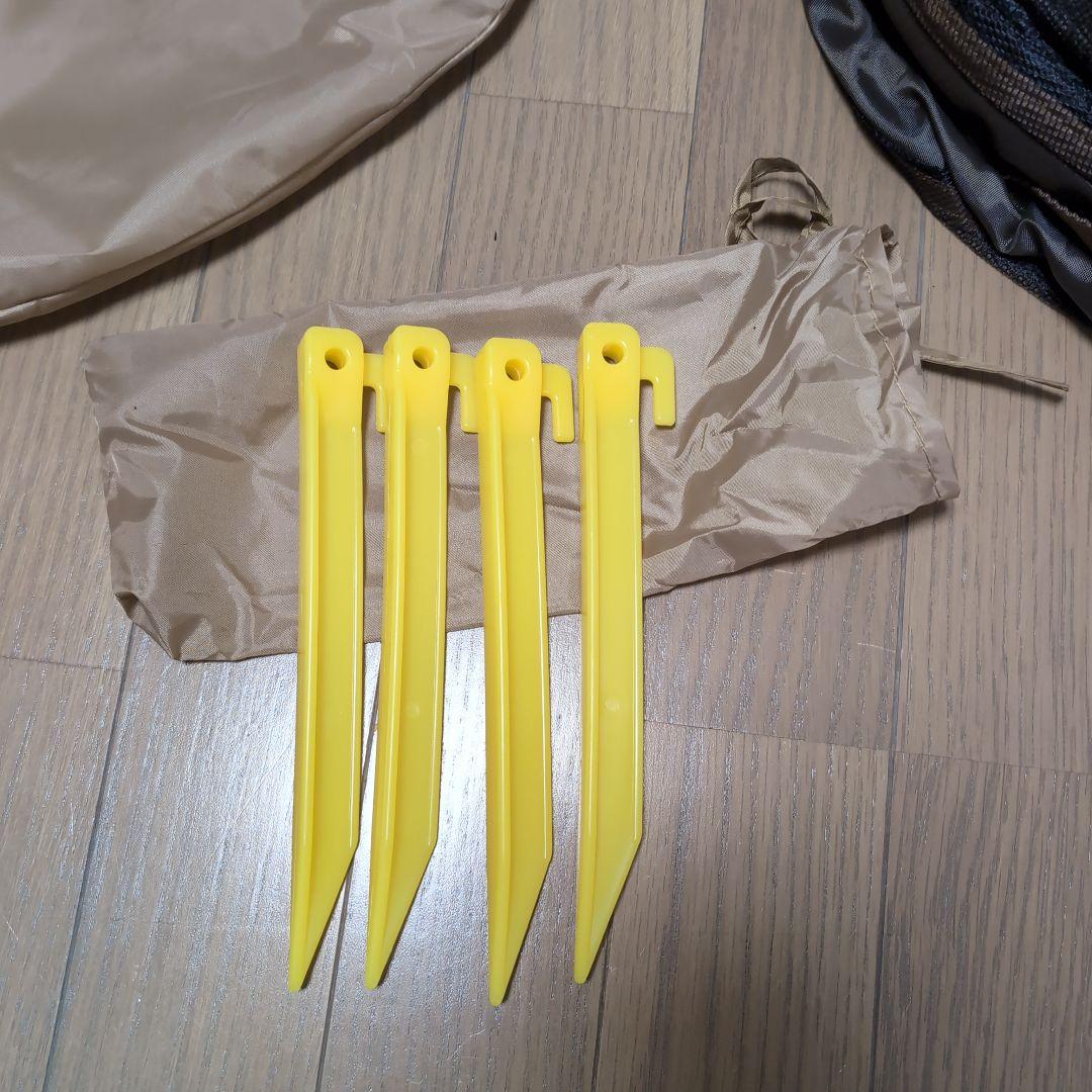 1人用テント【未使用品】　ポップアップシェルター　折りたたみ