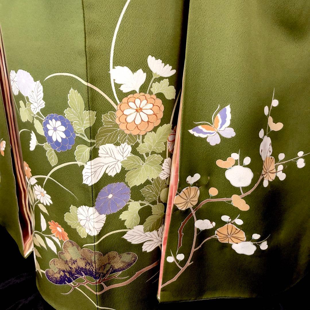 振袖フルセット■千總■落款入り■最高峰京友禅■名門河合美術織物■振袖一式