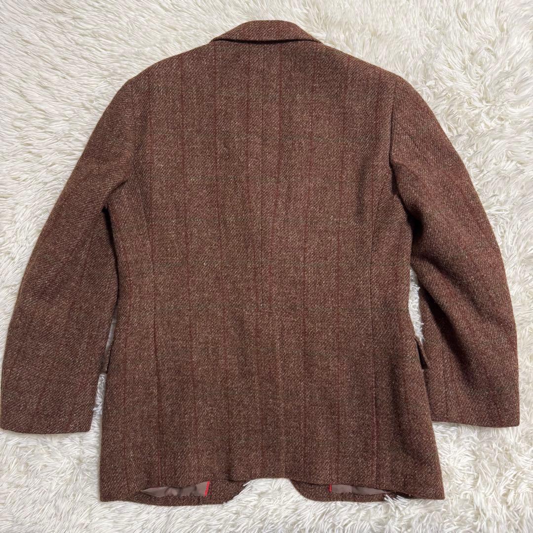 【希少色】ハリスツイード J.PRESS テーラードジャケット ヘリンボーン S