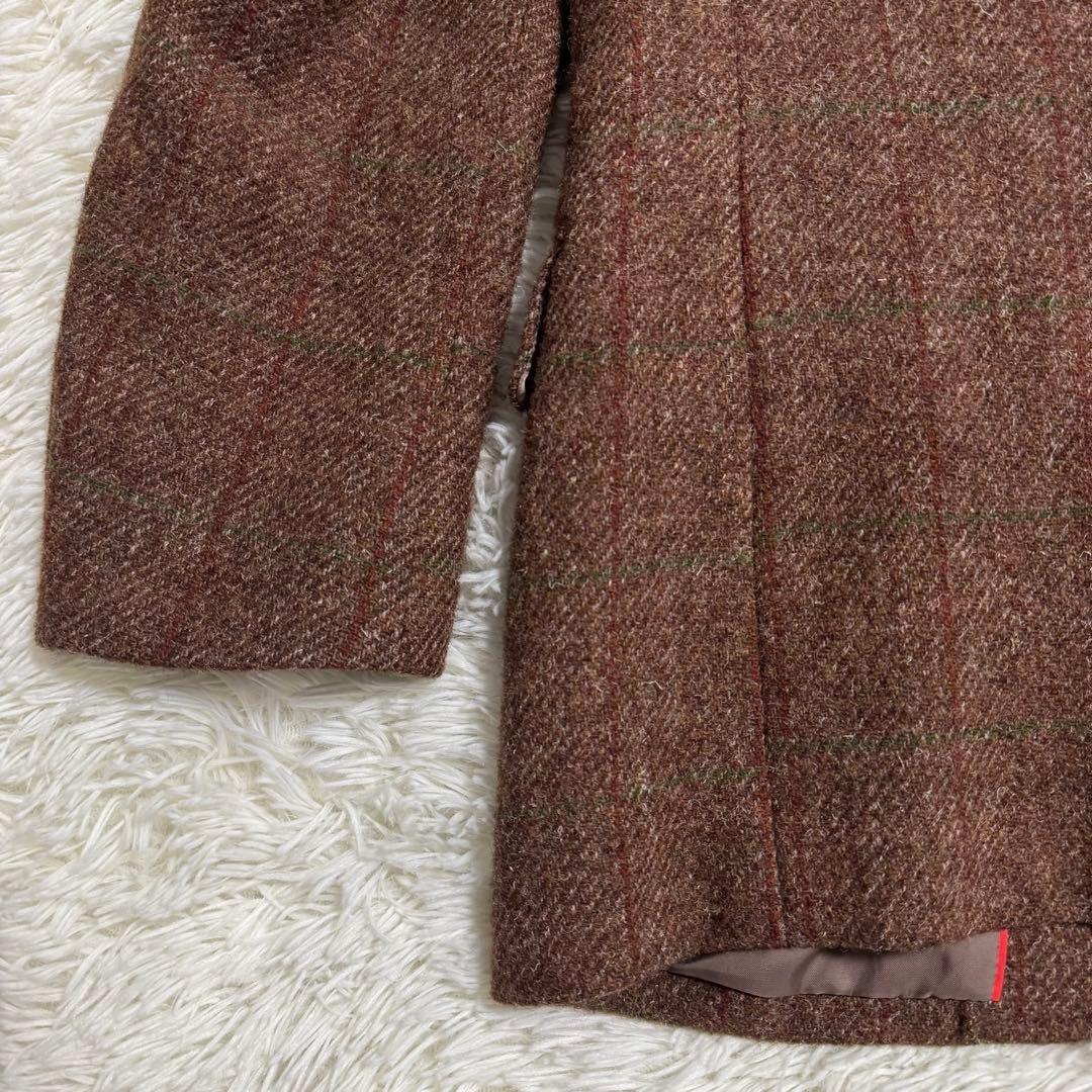 【希少色】ハリスツイード J.PRESS テーラードジャケット ヘリンボーン S