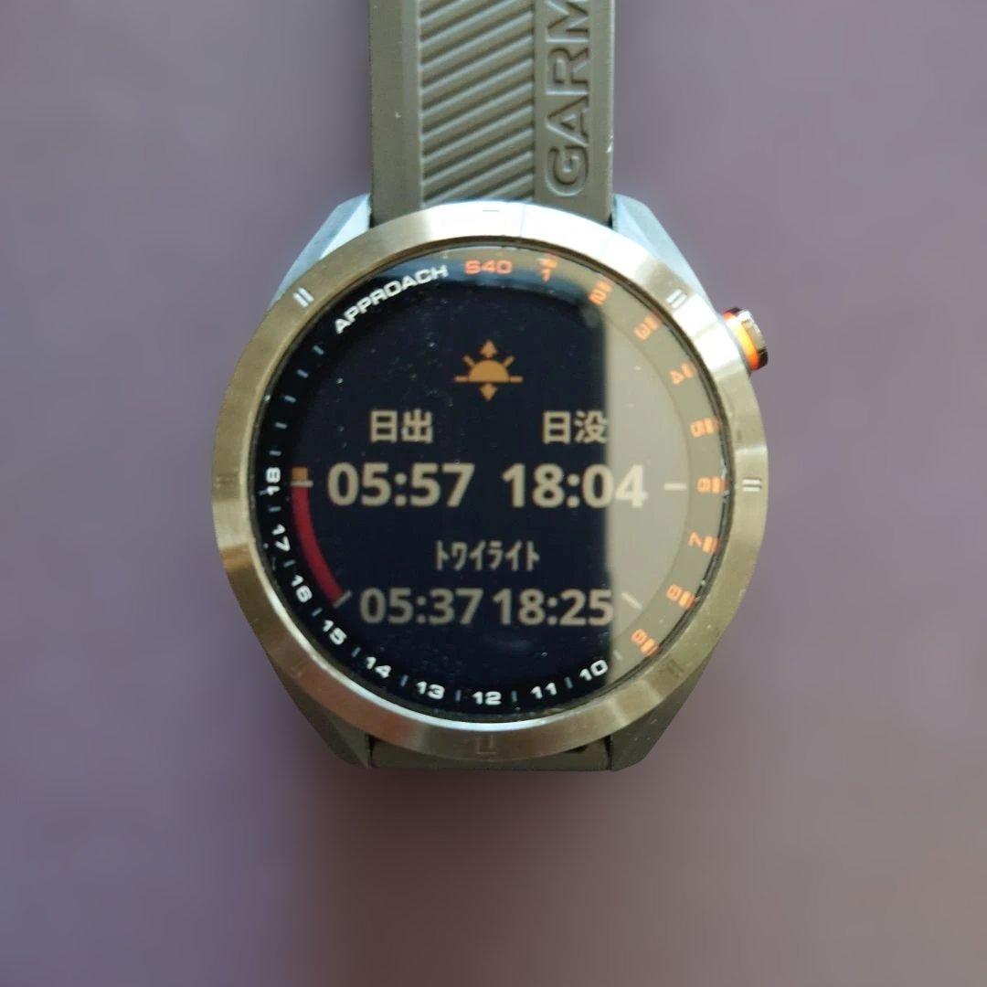 し*ぽ様 Garmin Approach S40 GPSナビ ウォッチ