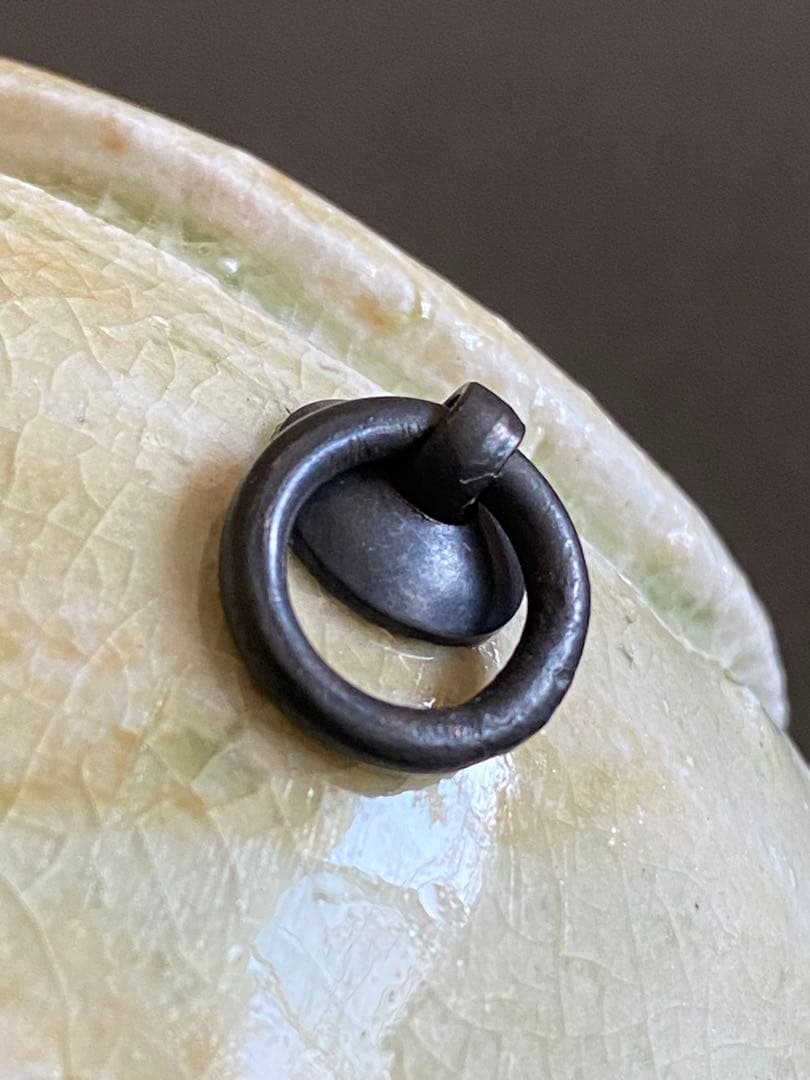 信楽焼　掛花入　井村侊生　　#3411