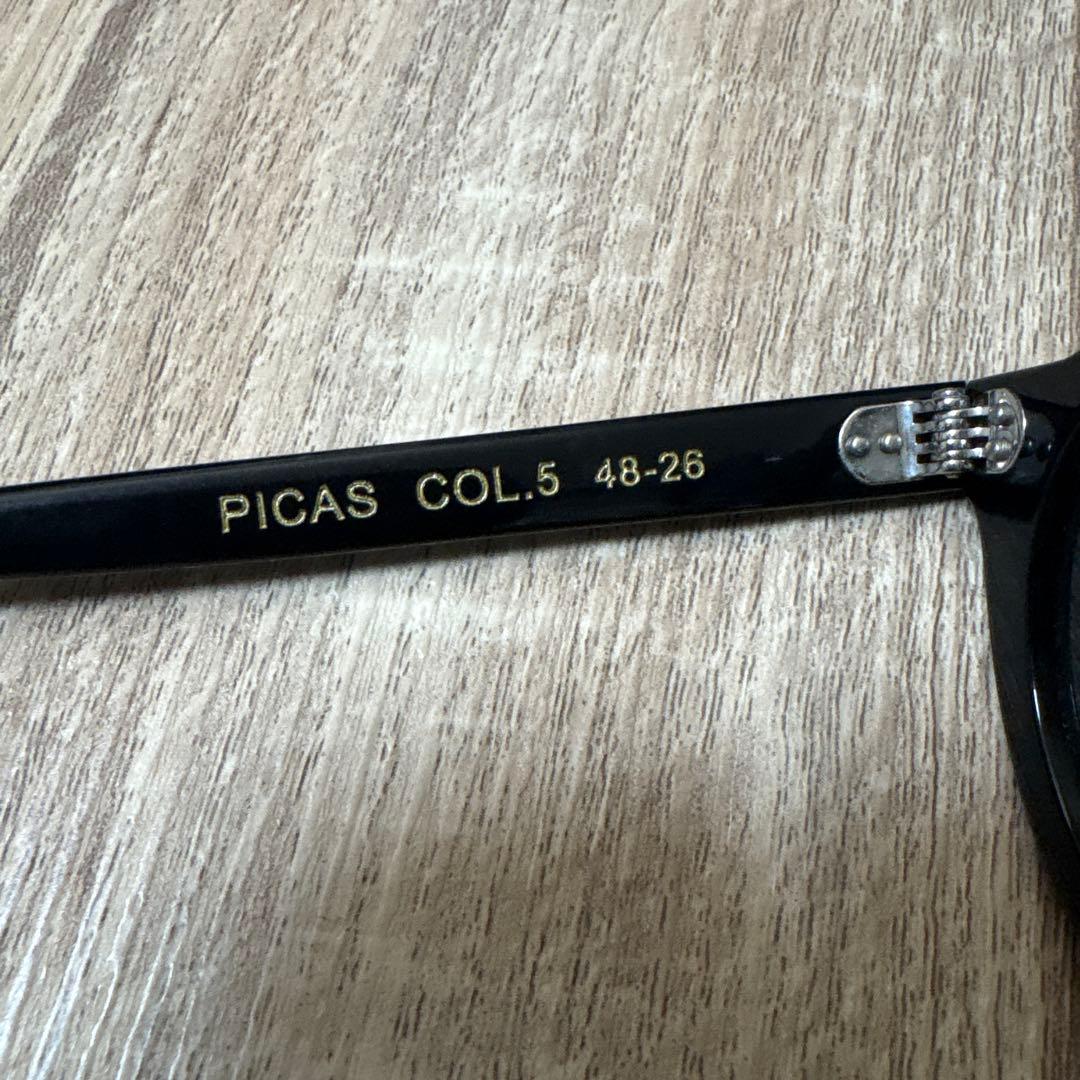 Lesca Lunetier レスカ ルネティエ PICAS ピカス メガネ 黒