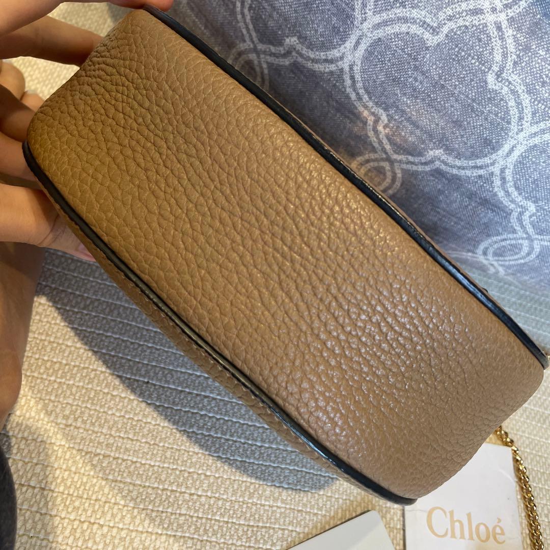 Chloé ショルダーバッグ ベージュ　ドリュー