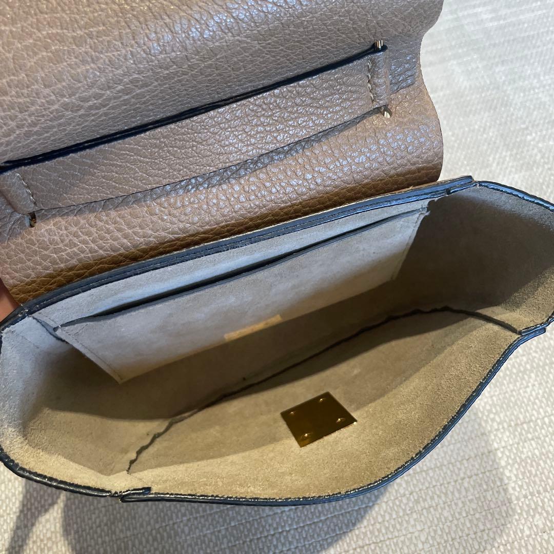Chloé ショルダーバッグ ベージュ　ドリュー