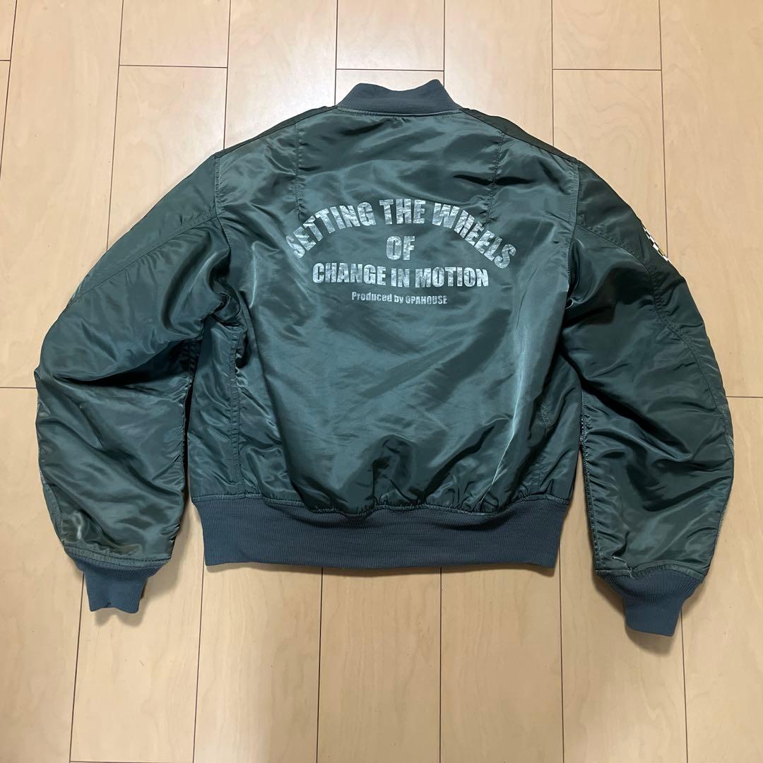 80s～90s USA製　alpha MA-1 ジャンパー（Msize）