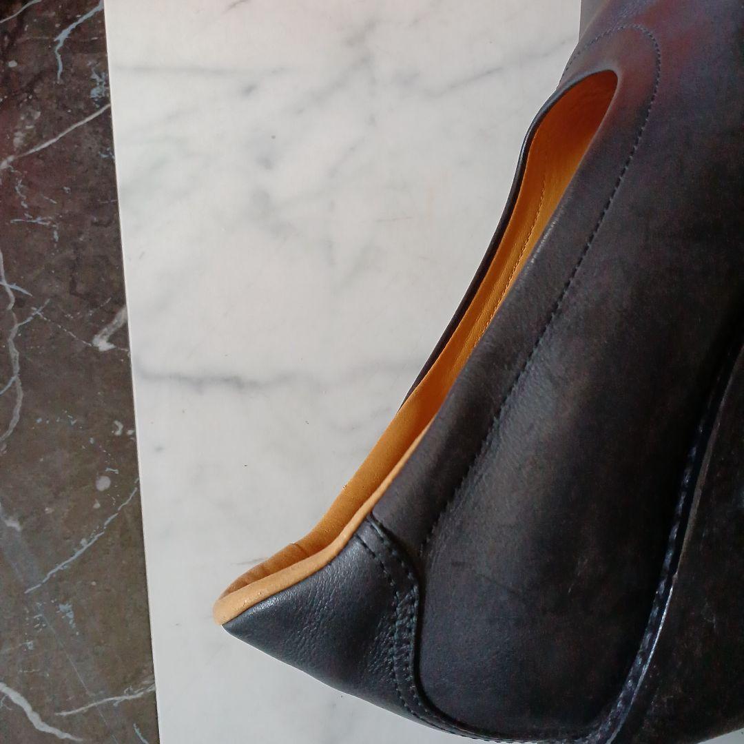 HERMES 厚底ラバーソール　シューズ　38サイズ