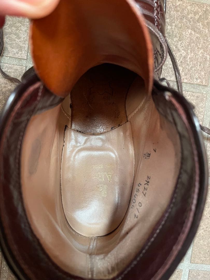 R*A様 Alden オールデン　タンカーブーツ　4540H 7D コードバン