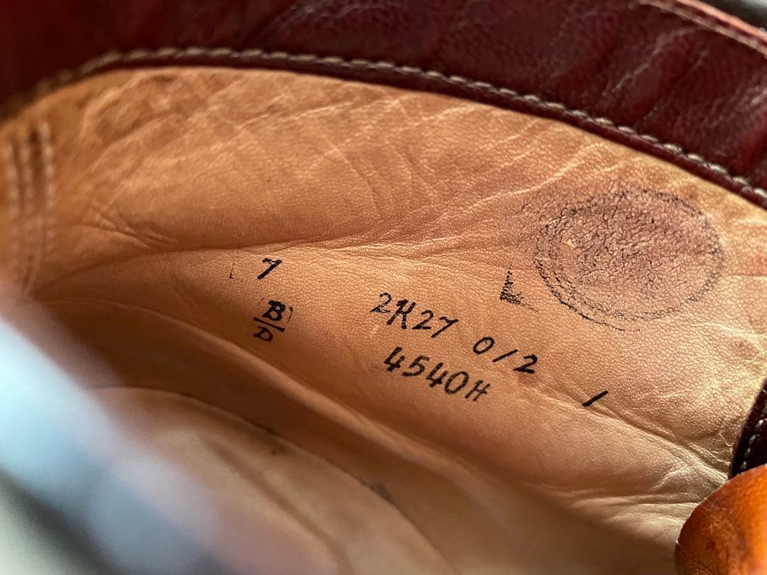 R*A様 Alden オールデン　タンカーブーツ　4540H 7D コードバン