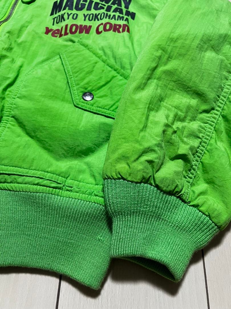 yellow corn イエローコーン　ブルゾン　MA-1 90s 希少　中綿