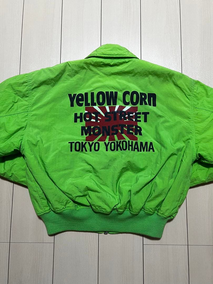 yellow corn イエローコーン　ブルゾン　MA-1 90s 希少　中綿