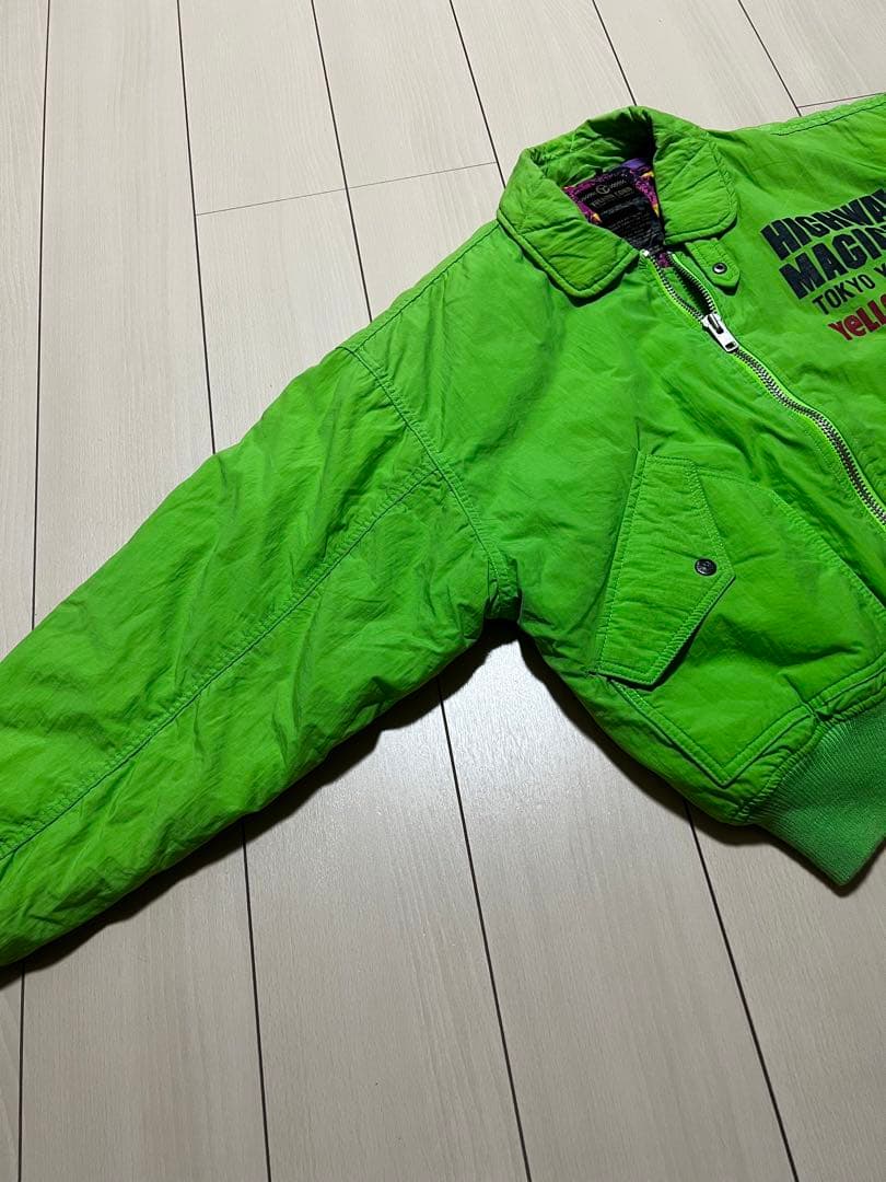 yellow corn イエローコーン　ブルゾン　MA-1 90s 希少　中綿