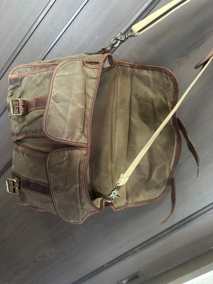 シュレジンジャー（Schlesinger）ワックスド・キャンバス・バッグ