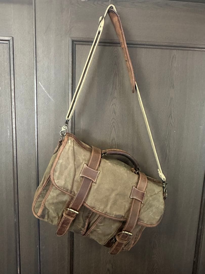 シュレジンジャー（Schlesinger）ワックスド・キャンバス・バッグ