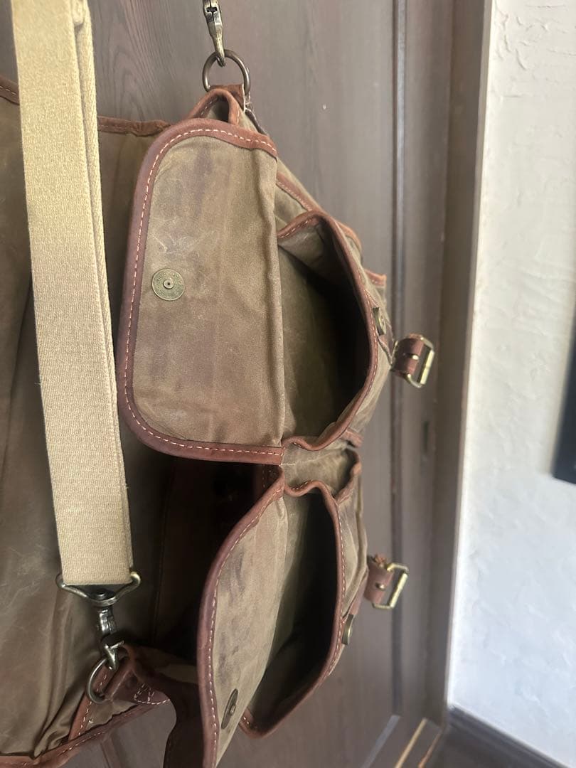 シュレジンジャー（Schlesinger）ワックスド・キャンバス・バッグ