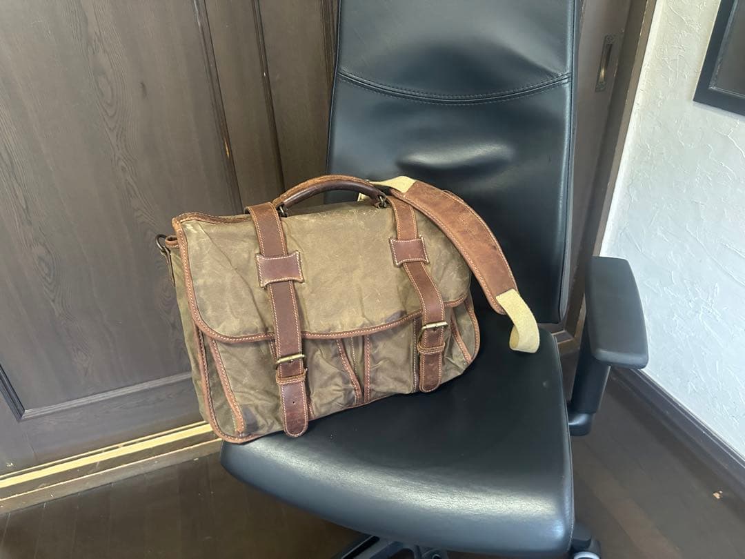 シュレジンジャー（Schlesinger）ワックスド・キャンバス・バッグ