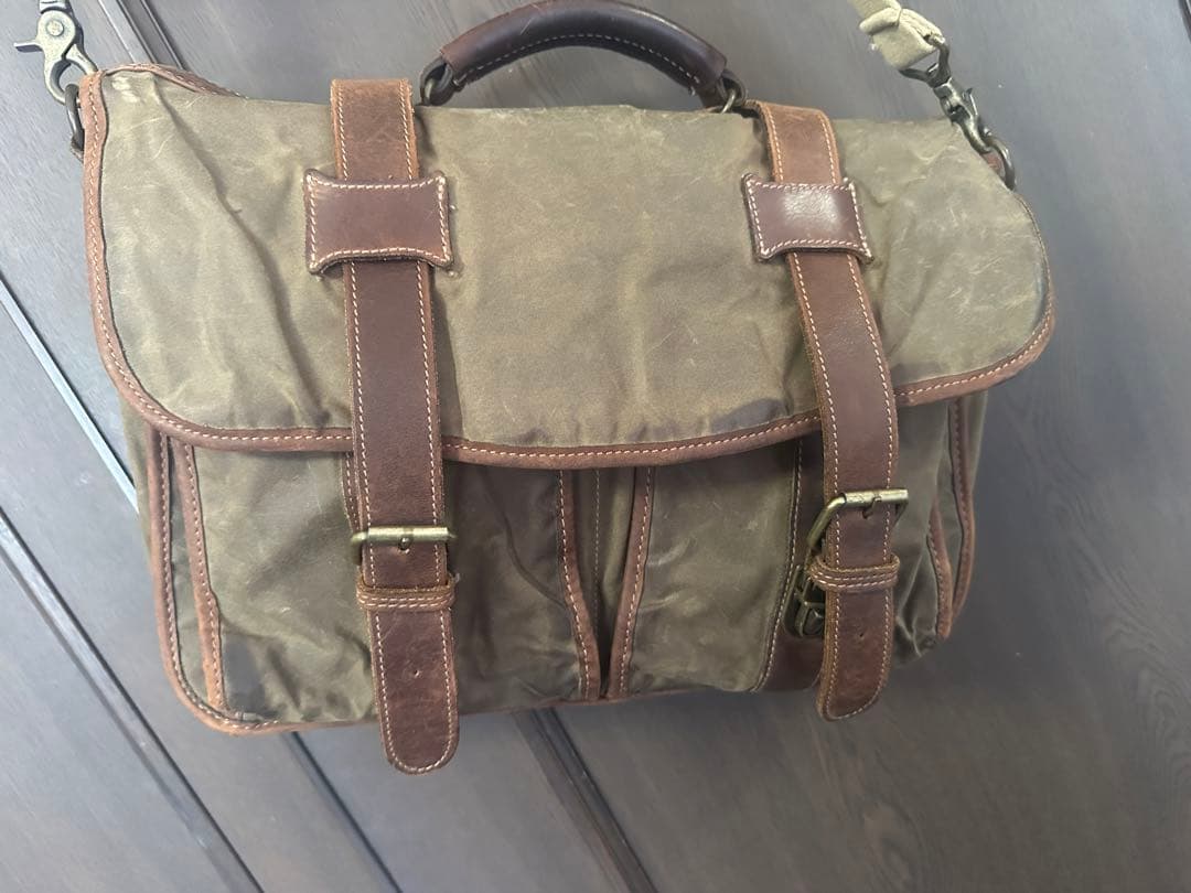 シュレジンジャー（Schlesinger）ワックスド・キャンバス・バッグ