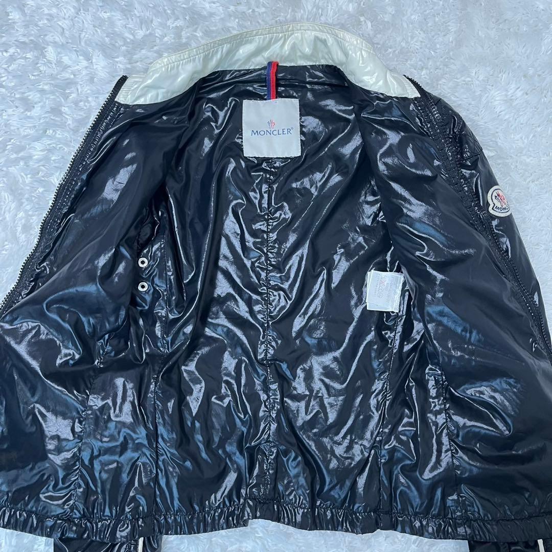 モンクレール ライダースジャケット ナイロン ギミック y2k archive