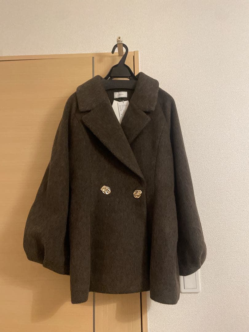 ORGUE オルグ　Shaggy middle coat ブラウン 名古屋限定