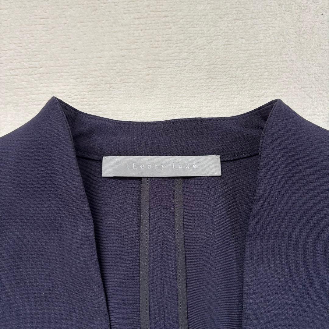 Yuki 　theory luxe GILL ノーカラージャケット