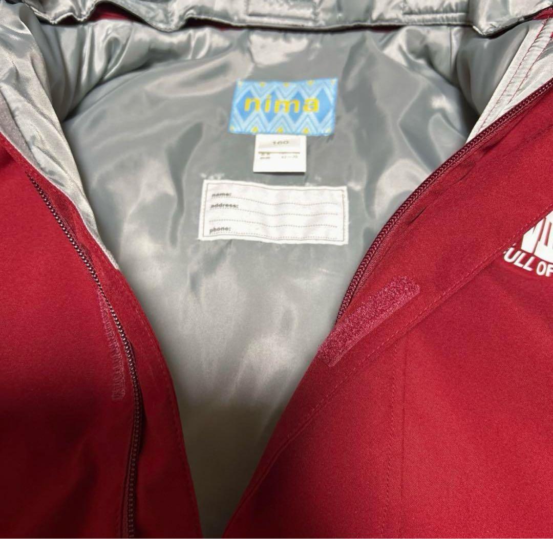 美品 nima スキーウェア ボードウェア上下セットスノーボード 男女兼用 m