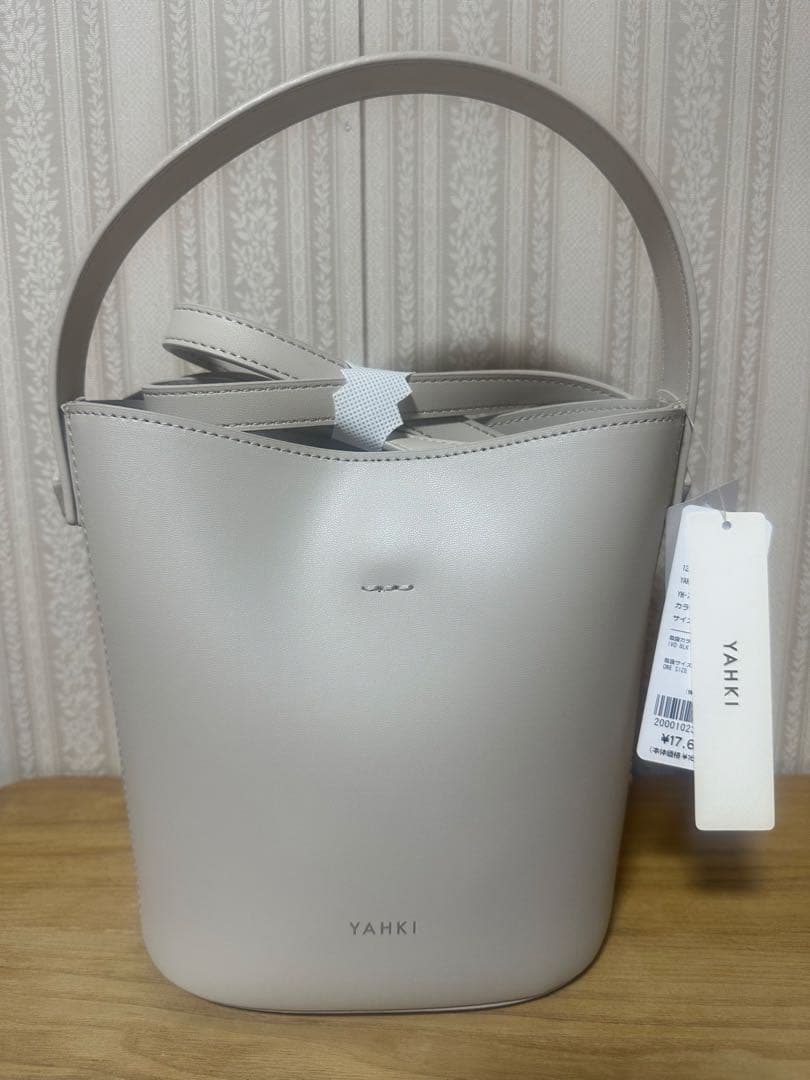 【新品・未使用】YAHKI ヤーキ バケツ型2WAY ショルダーバッグ