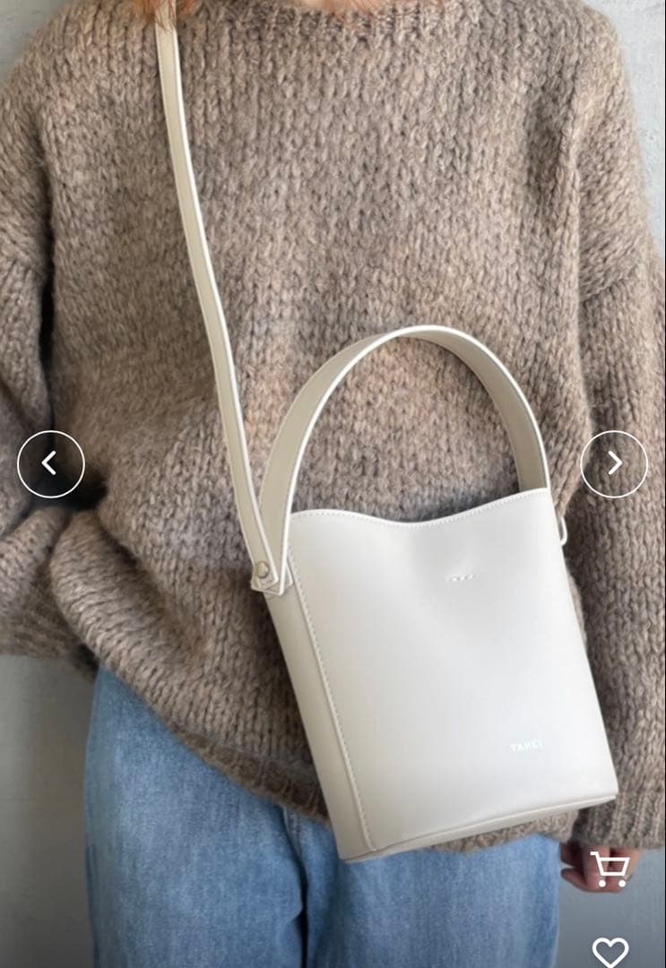 【新品・未使用】YAHKI ヤーキ バケツ型2WAY ショルダーバッグ