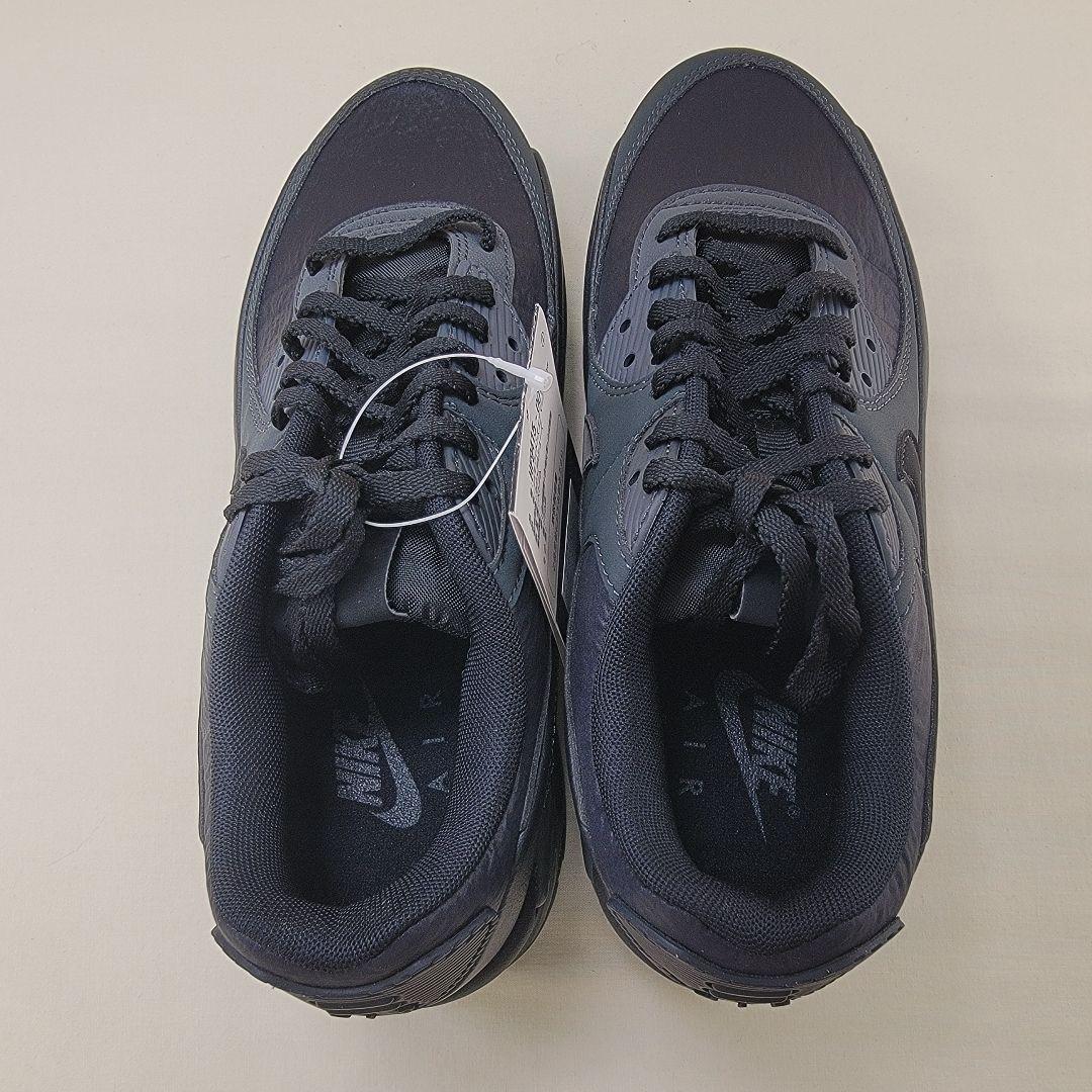 ナイキ ウィメンズ エアマックス90 LV8 ブラック 24.5cm