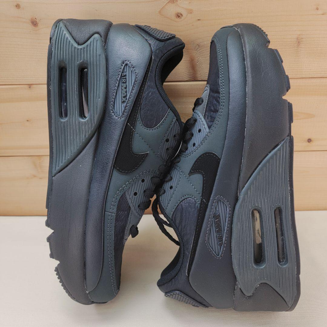 ナイキ ウィメンズ エアマックス90 LV8 ブラック 24.5cm