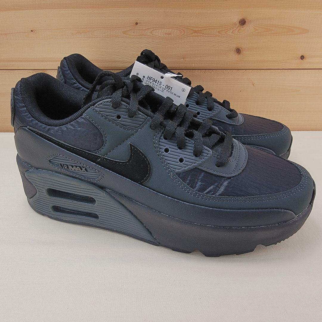 ナイキ ウィメンズ エアマックス90 LV8 ブラック 24.5cm