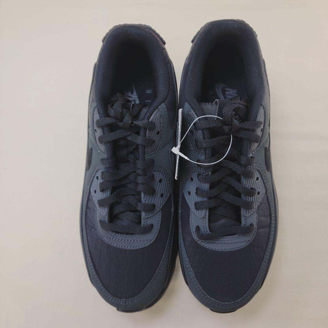 ナイキ ウィメンズ エアマックス90 LV8 ブラック 24.5cm