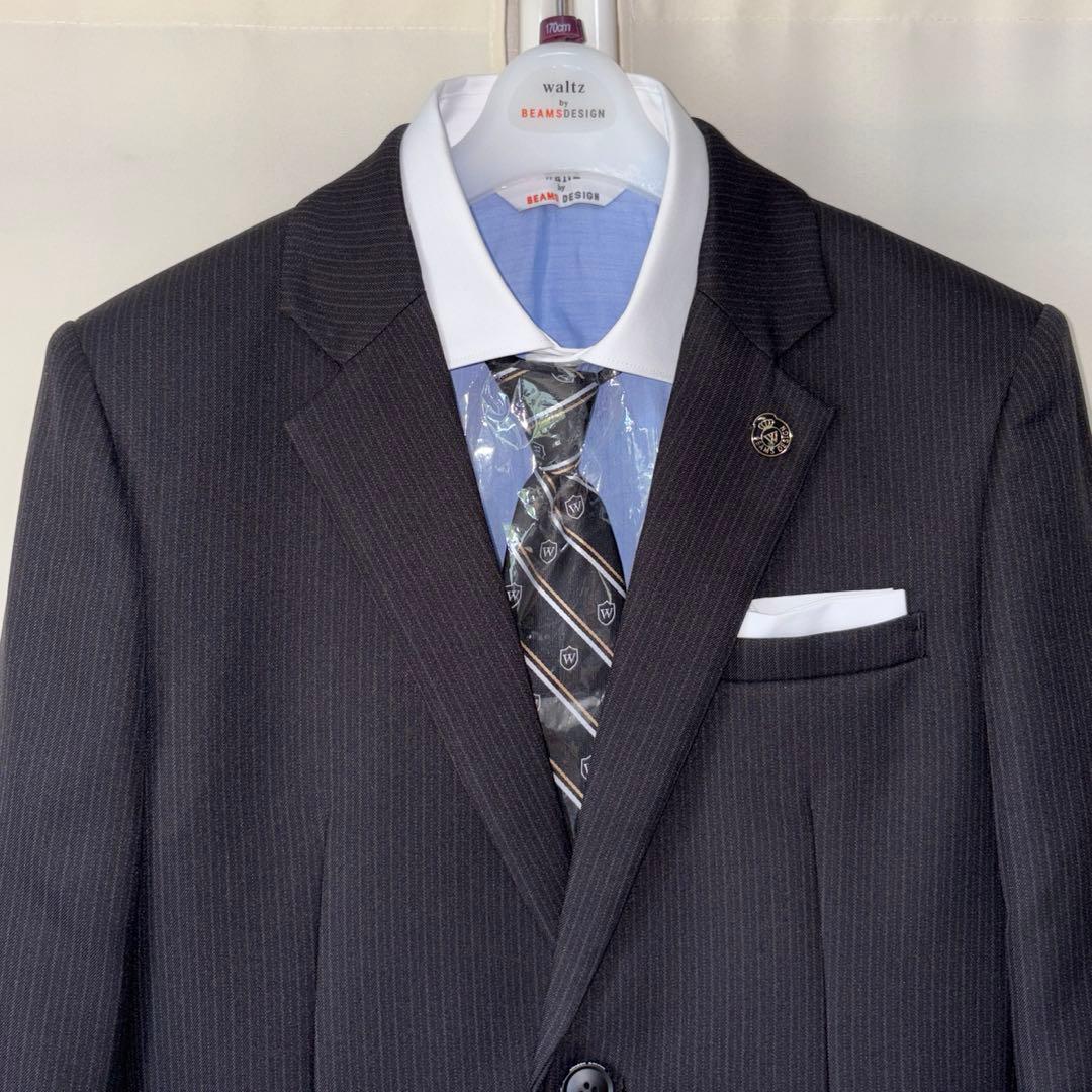N*し様 新品未使用　ワルツバイビームスデザイン　フォーマルスーツ　170　黒