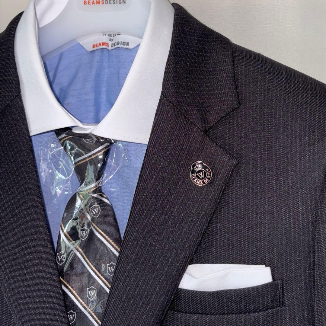 N*し様 新品未使用　ワルツバイビームスデザイン　フォーマルスーツ　170　黒