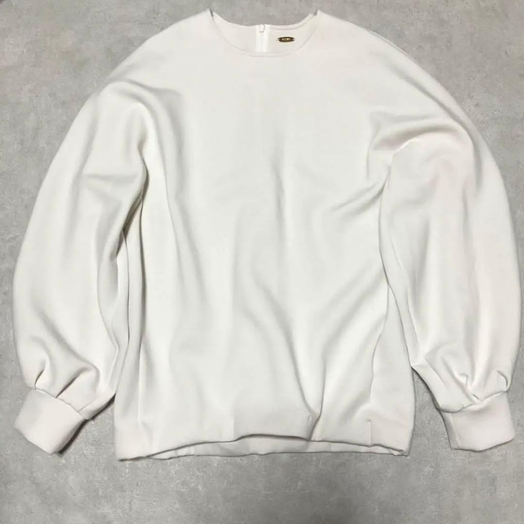 2024✨MUSE dumblefitクルーネックプルオーバー ホワイト 美品