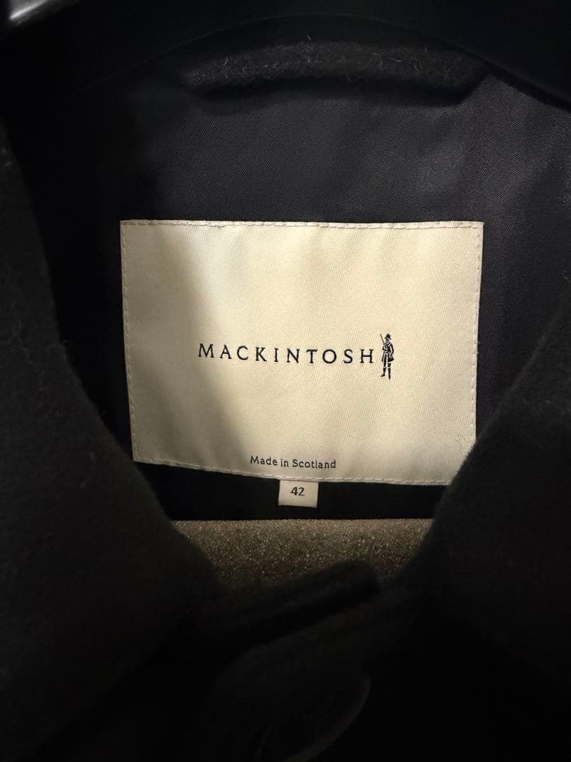 MACKINTOSH ブラック チェスターコート 42