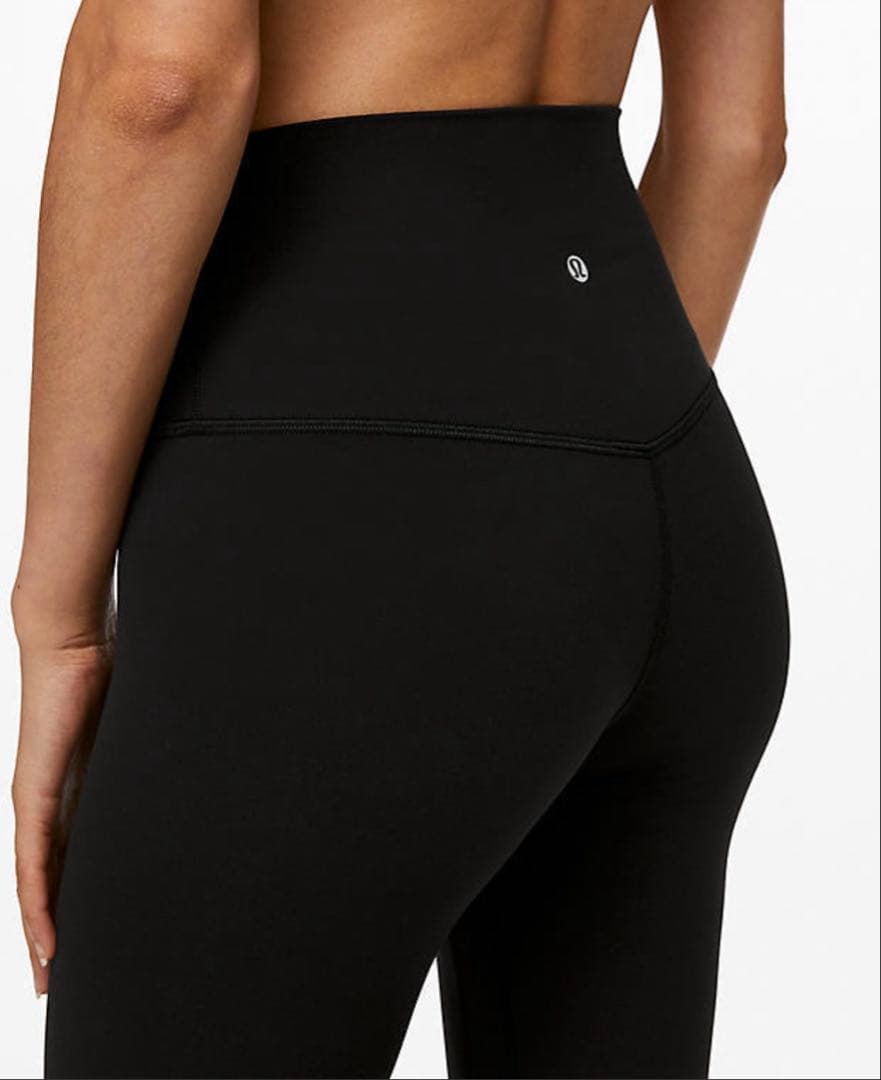 ルルレモン　新品未使用　ブラックハイウエストヨガパンツ　サイズ6