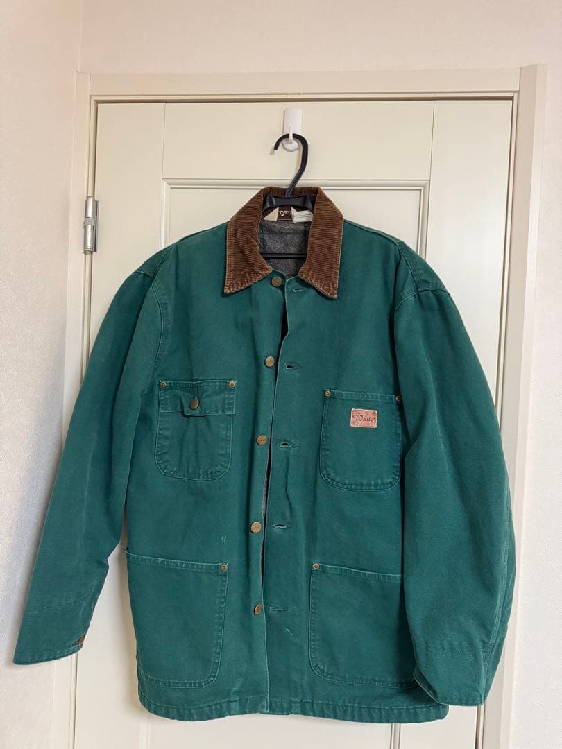 walls 緑色カバーオール