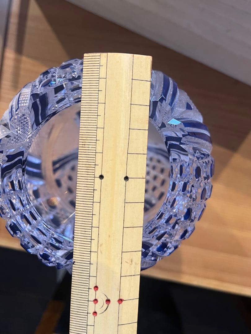 江戸切子 花瓶 花生