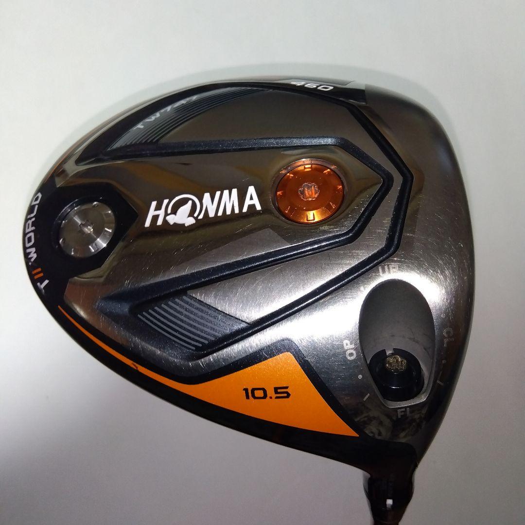 綺麗な状態のHONMA TW７４７VIZARDFD-5R 10.5°