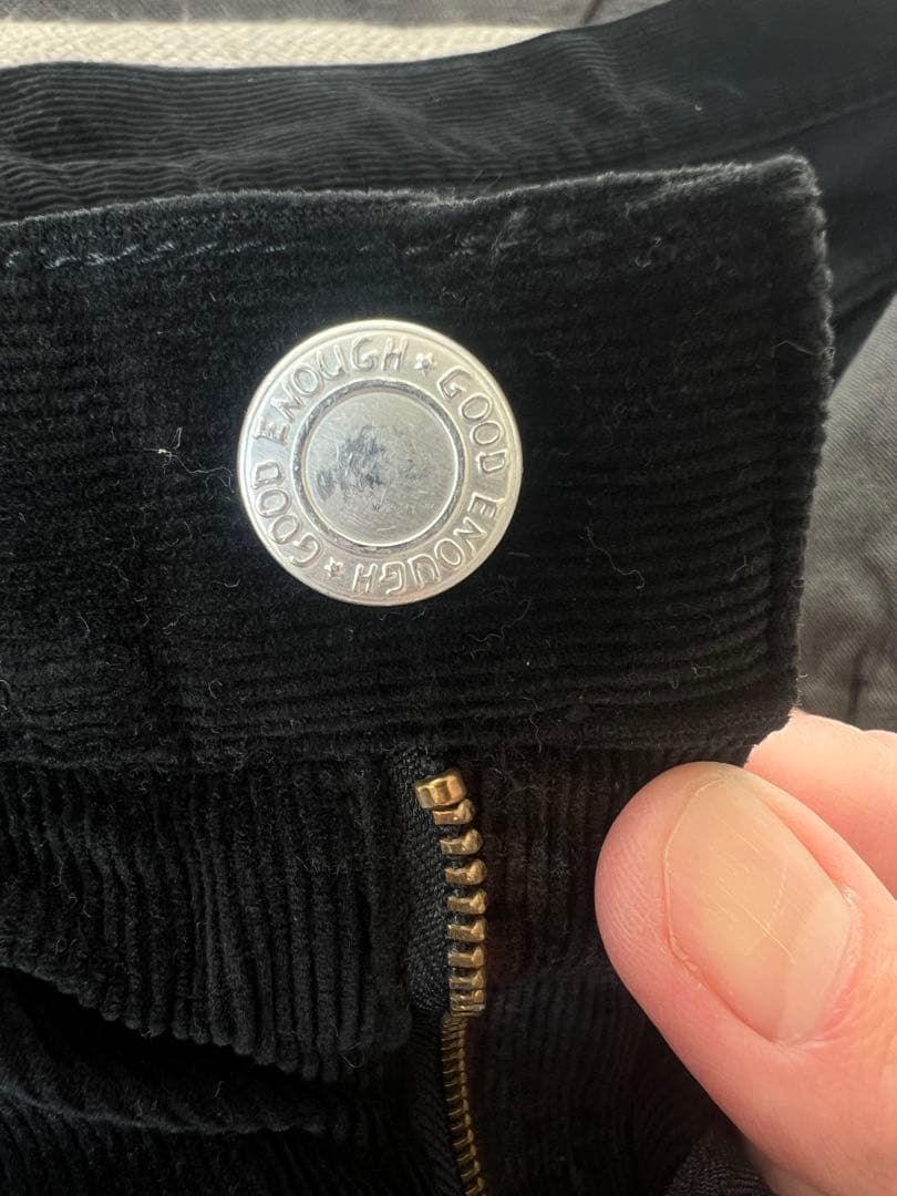 希少90s GOODENOUGH×FINESSE コーデュロイパンツ 藤原ヒロシ