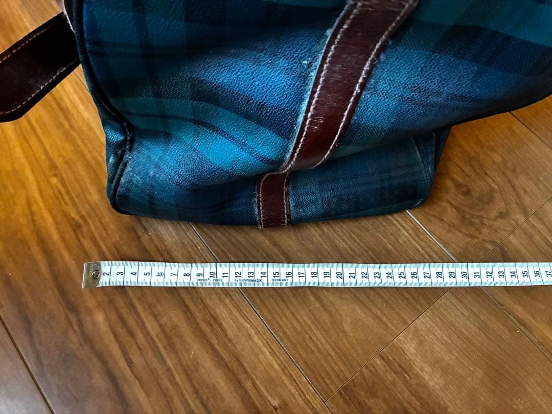 POLO RALPH LAUREN/PVC×レザー/ ボストンバック