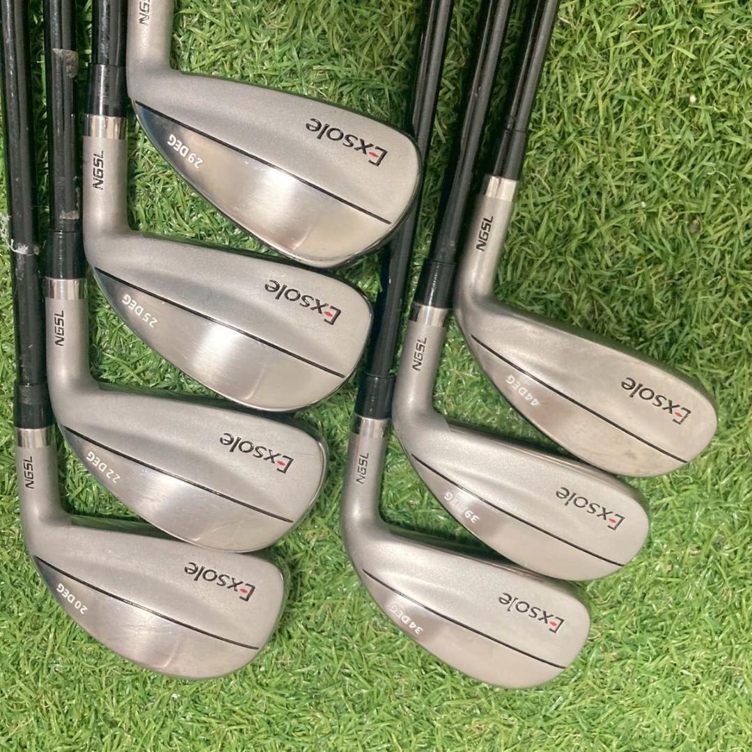 EXSOLE アイアンセット 4-9.P 7本セット 飛び系 初心者向